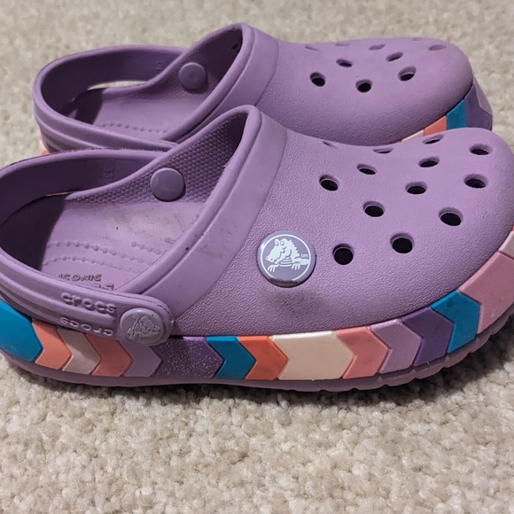 Kids Purple Clogs - Picture 4 of 6